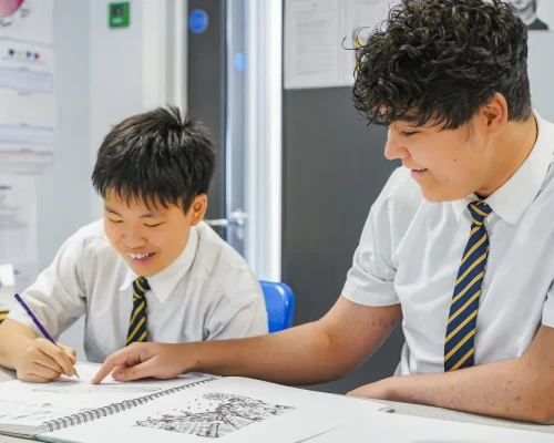 Temple Learning Academy - Pupils Working Together - 2023