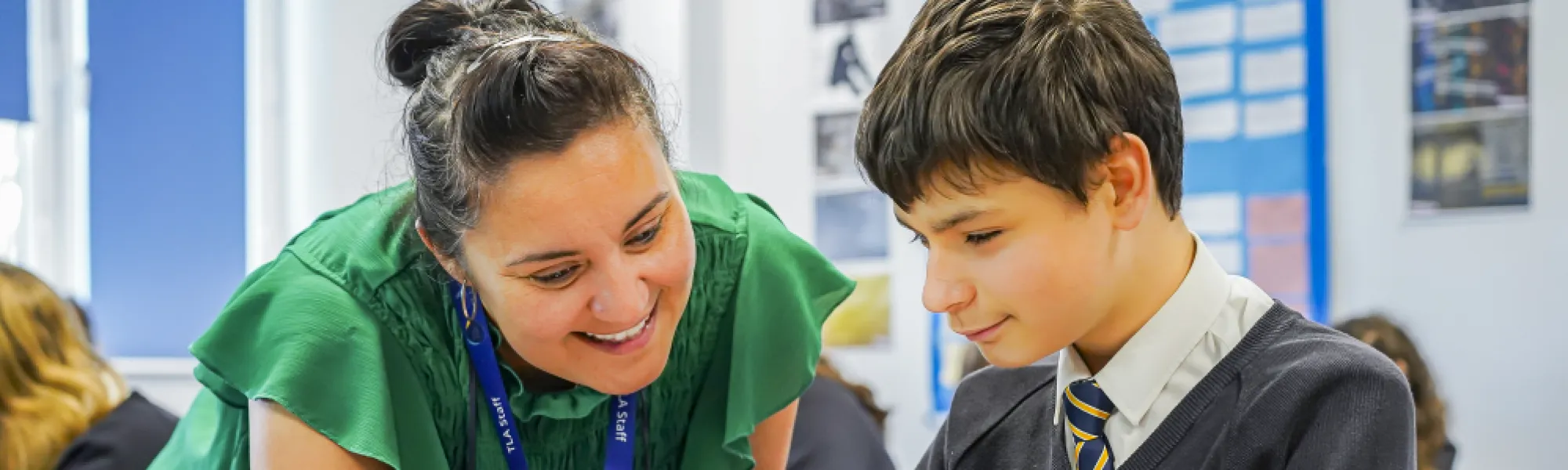 Temple Learning Academy - Teacher with pupils - 2023 (3)