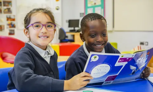 Temple Learning Academy - Pupils Reading - 2023