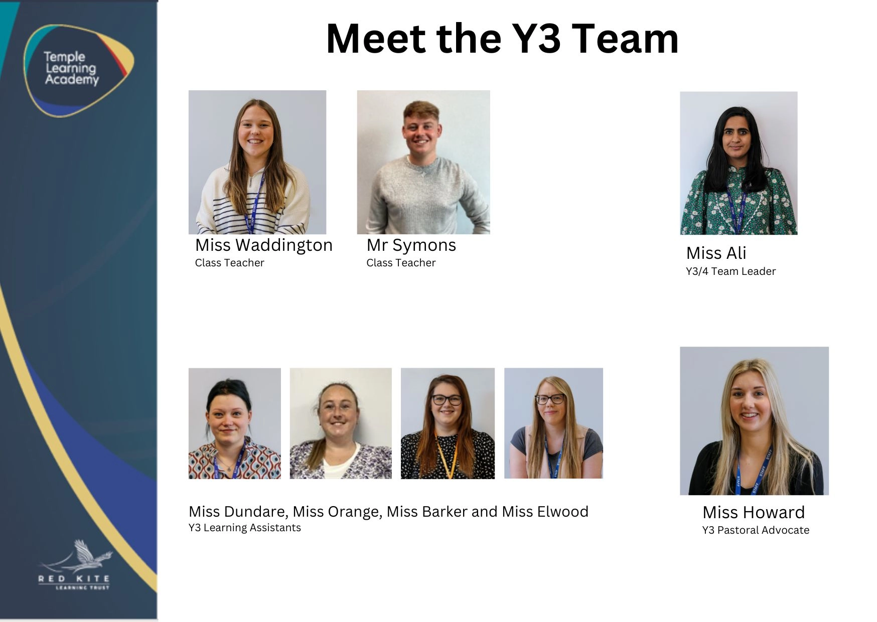 Meet the Y3 Team
